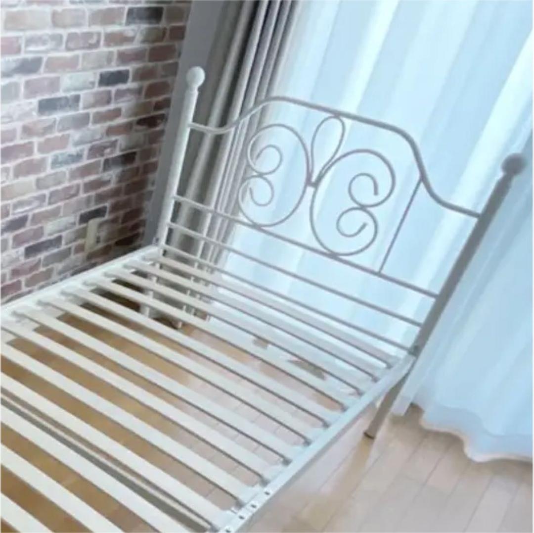 【 ニトリ 】シングル　パイプベッドフレーム