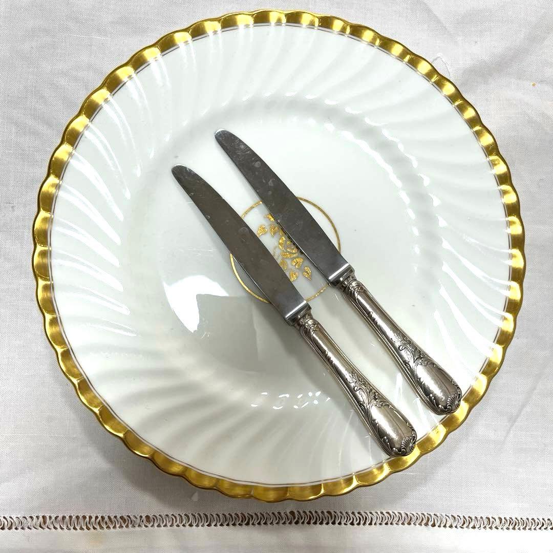 クリストフル ナイフ ● マルリー ナイフ 20.5cm シルバー 銀 2本