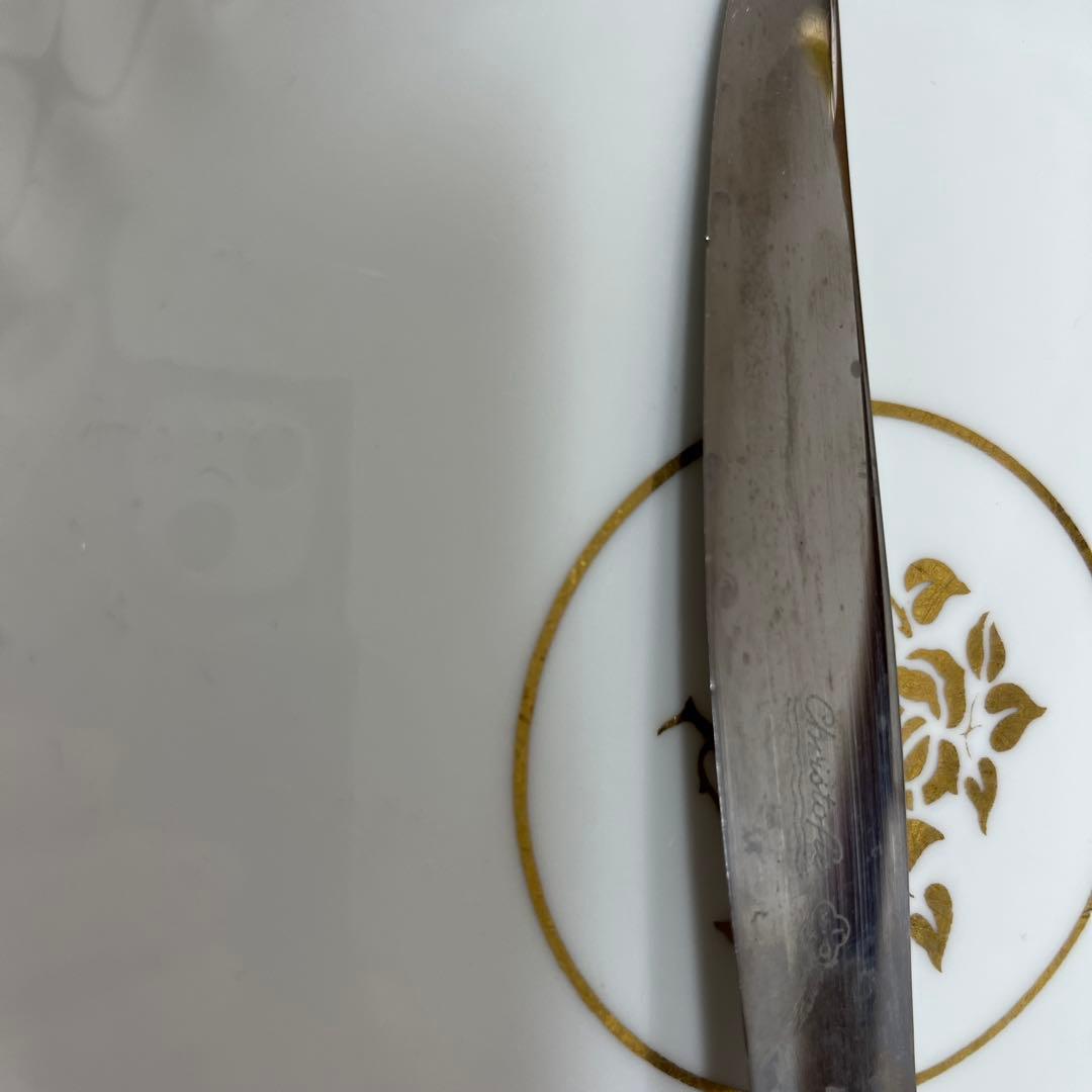 クリストフル ナイフ ● マルリー ナイフ 20.5cm シルバー 銀 2本