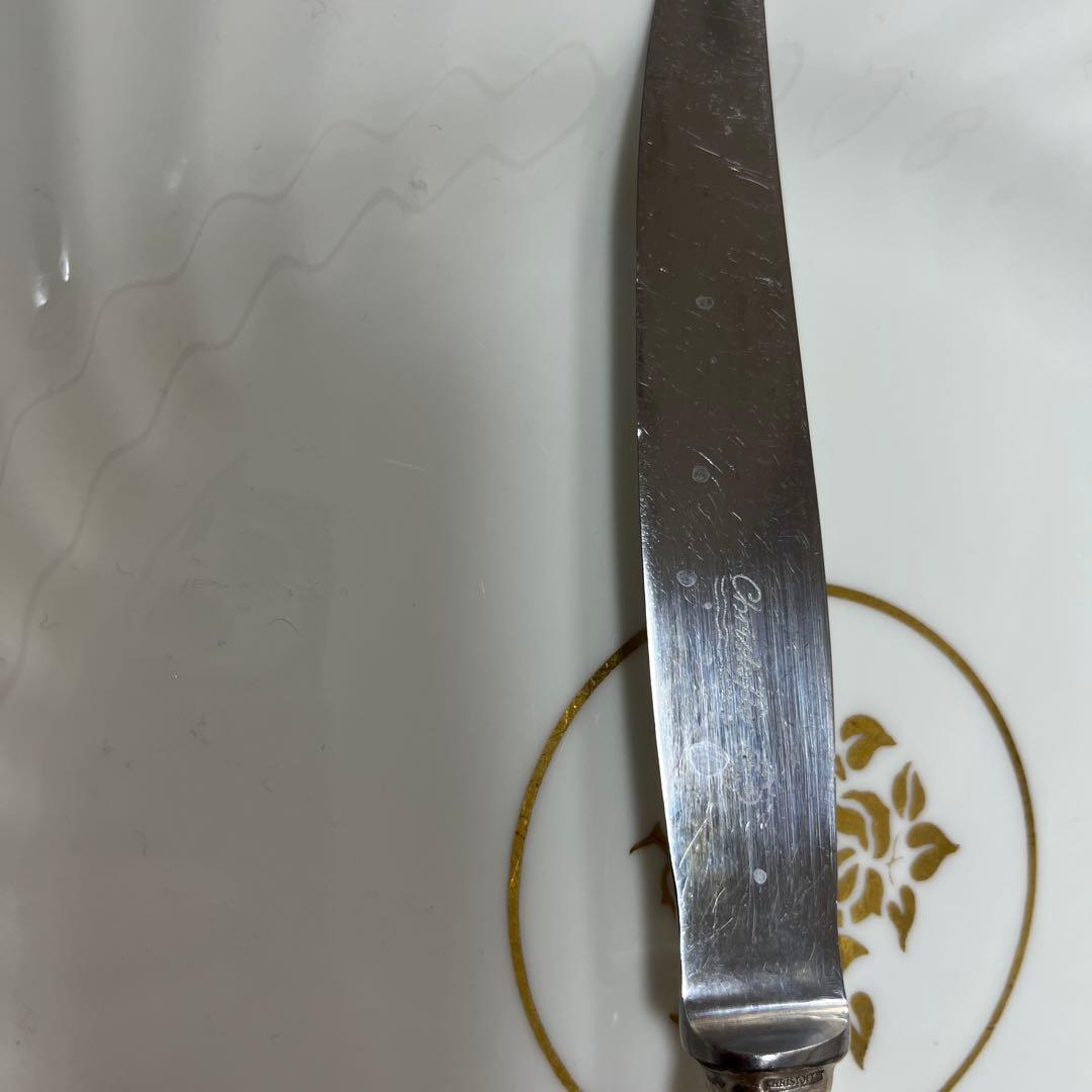 クリストフル ナイフ ● マルリー ナイフ 20.5cm シルバー 銀 2本