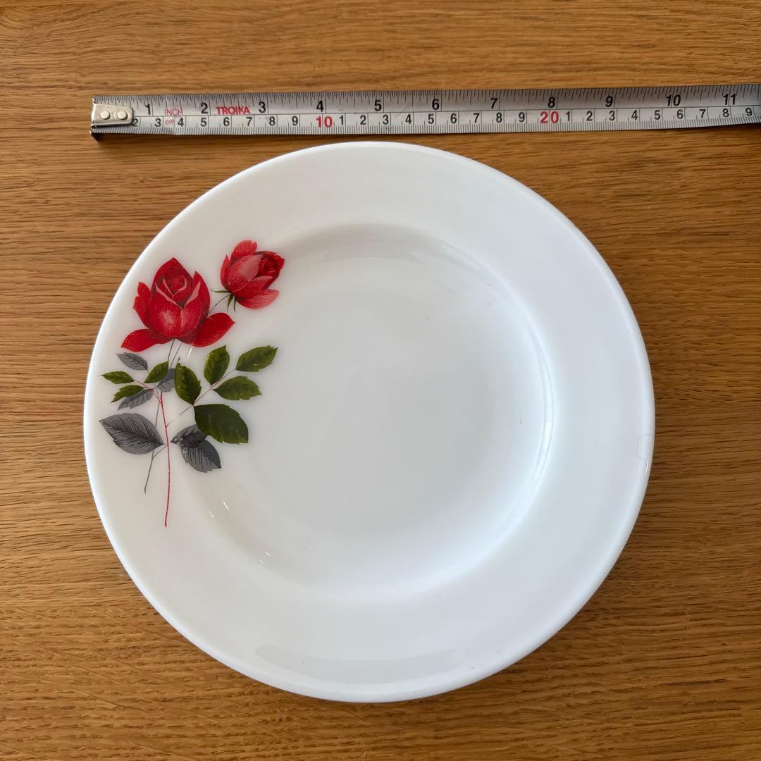 オールドパイレックス 大皿3枚 小皿6枚 ミルクジャグ1個 10点セット