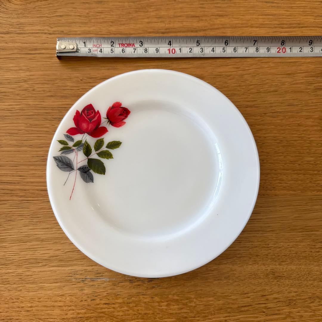 オールドパイレックス 大皿3枚 小皿6枚 ミルクジャグ1個 10点セット