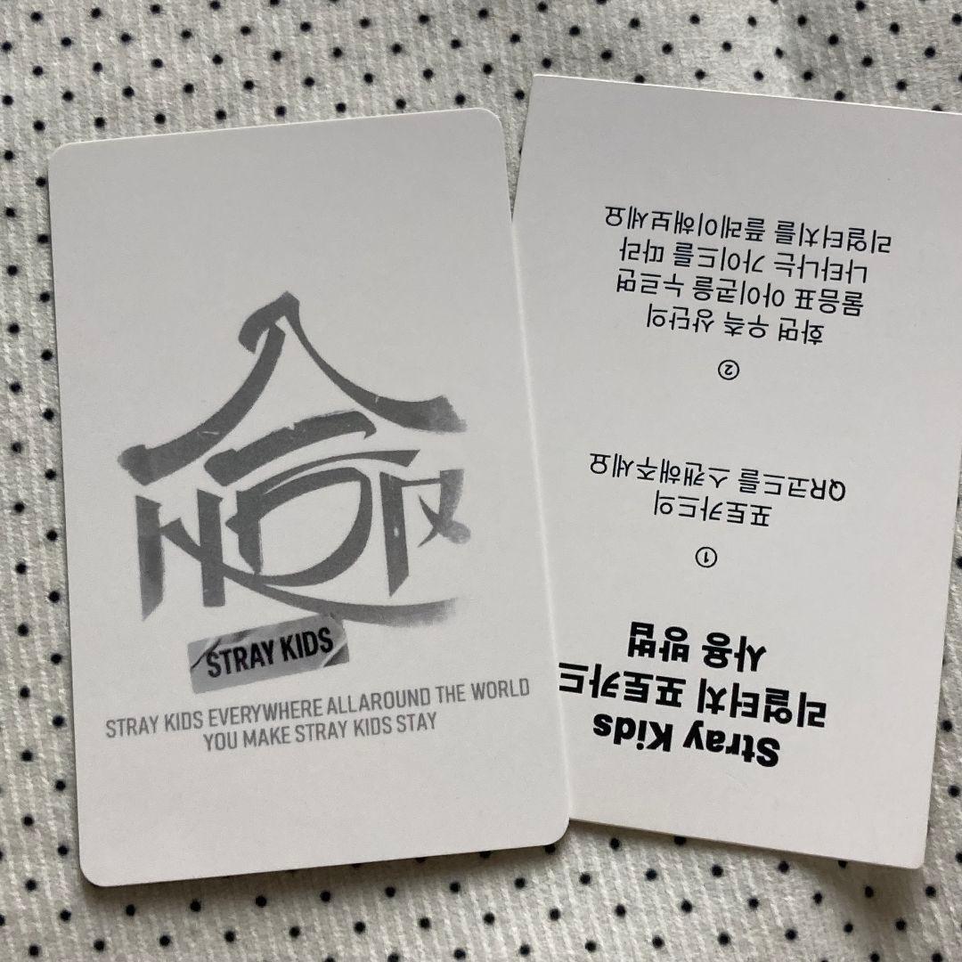 Stray Kids アイエン HOP QR 特典 リアルタッチ トレカ