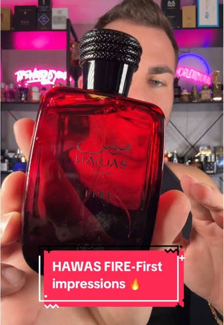 香水(男性用) Rasasi Hawas Fire