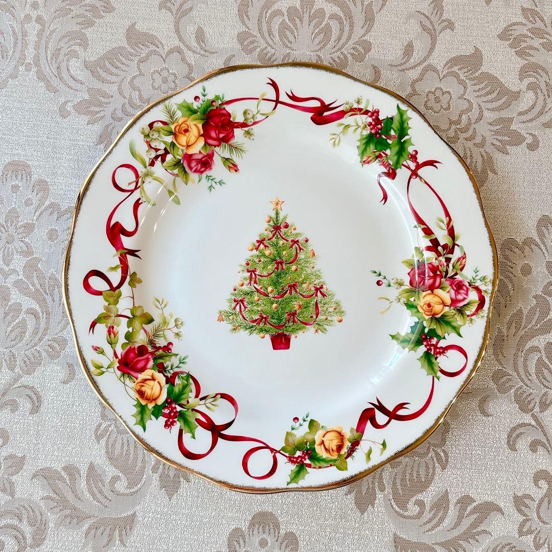 日本未発売❤️レア未使用❤️ロイヤルアルバート❤️オールドカントリーローズ　クリスマス