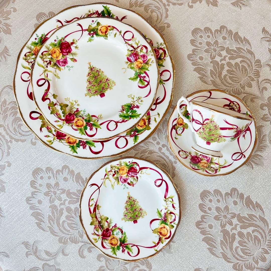 日本未発売❤️レア未使用❤️ロイヤルアルバート❤️オールドカントリーローズ　クリスマス