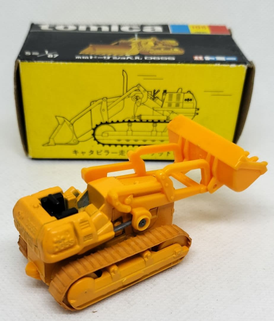 《黒箱トミカ106-1-3》小松ドーザーショベルD65S【KOMATSU】未使用