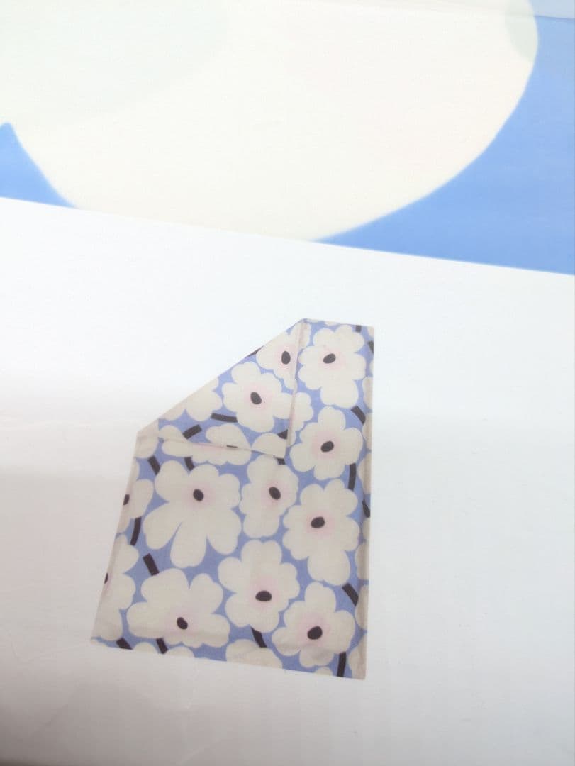 マリメッコ　ウニッコ　布団カバー　シングル　スカイブルー