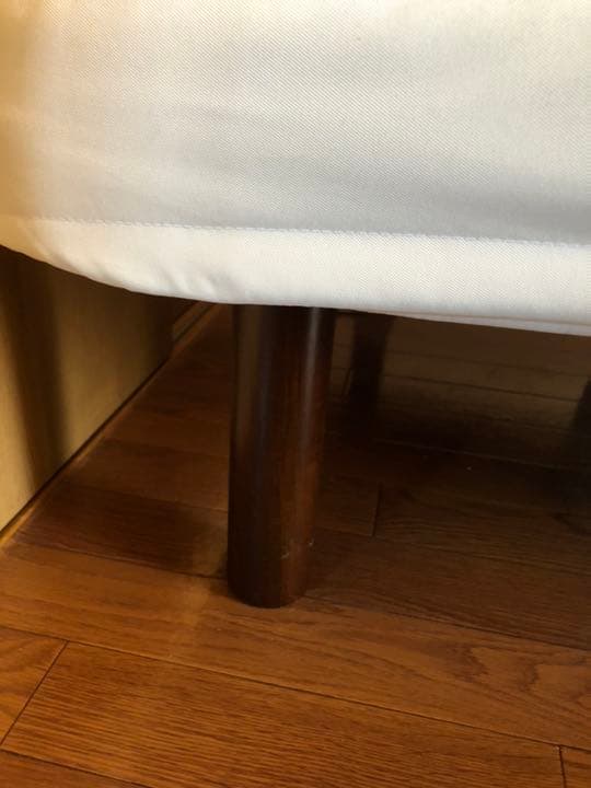 使用少ない美品◆無印良品MUJI◆脚付きマットレス◆シングルベッド