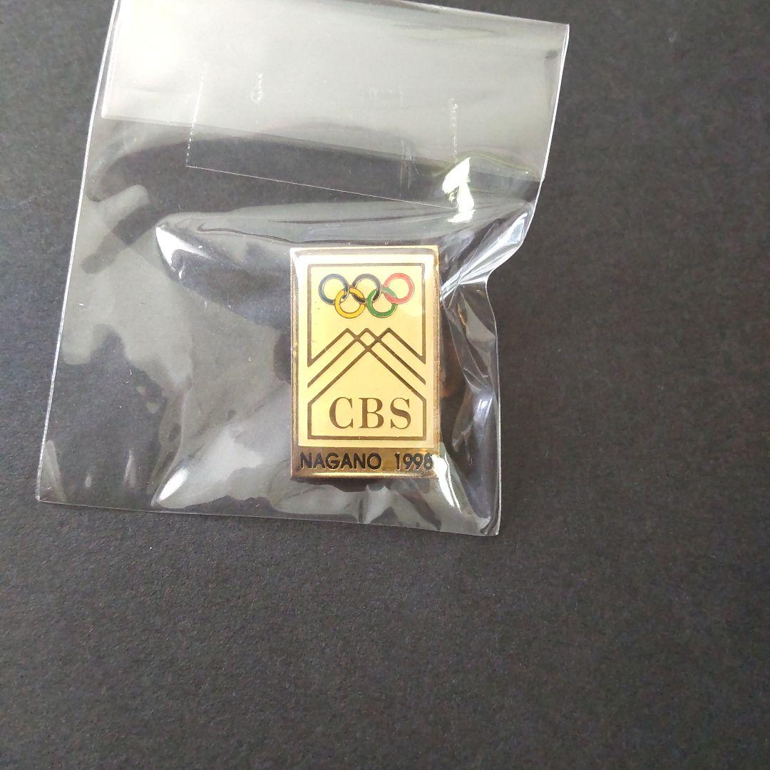 長野オリンピック1998年 CBS Sports TV Crew ピンバッジ