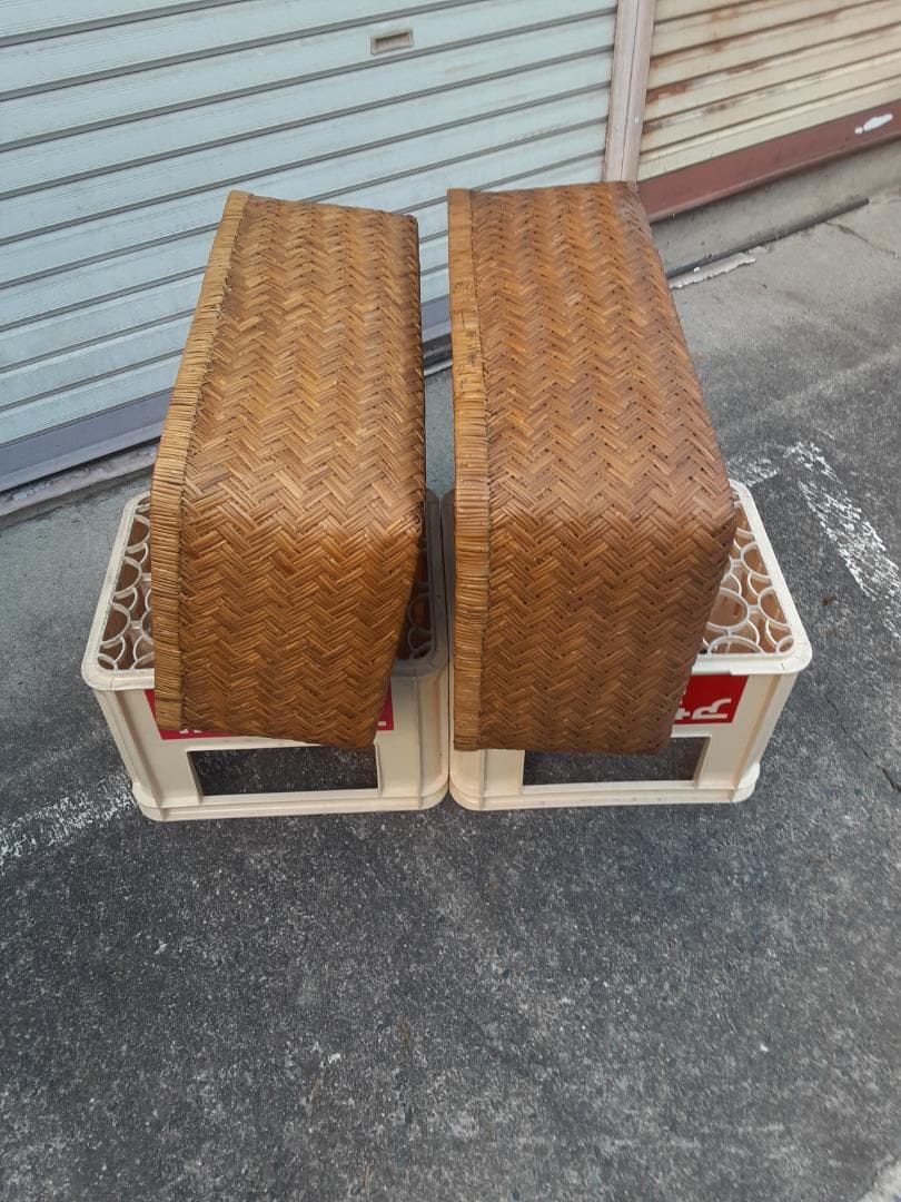 昭和レトロ柳行李