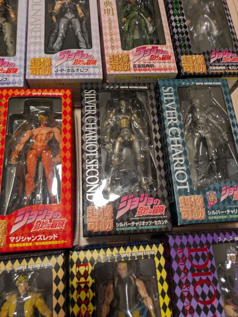 ジョジョの奇妙な冒険 フィギュア18体セット　3部　超像可動