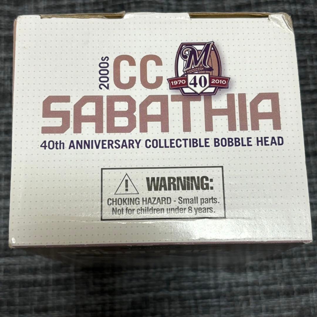 CCサバシア　SABATHIA ボブルヘッド　フィギュア