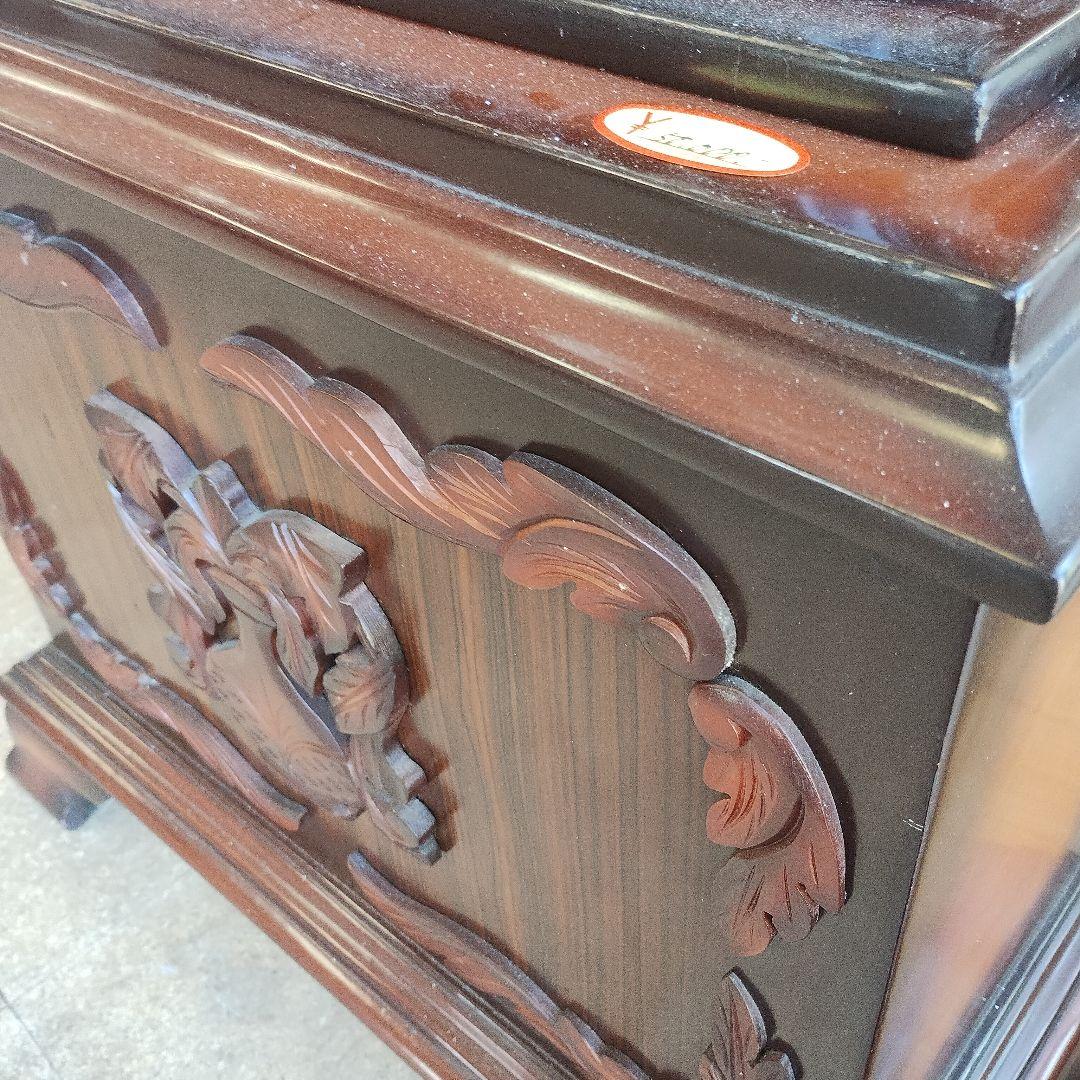 クラシック木製振り子柱時計