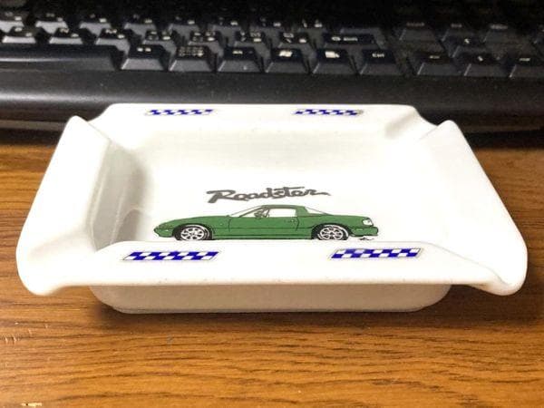 希少 ビンテージ ガレージシマヤ マツダ ユーノス ロードスター 灰皿 旧車