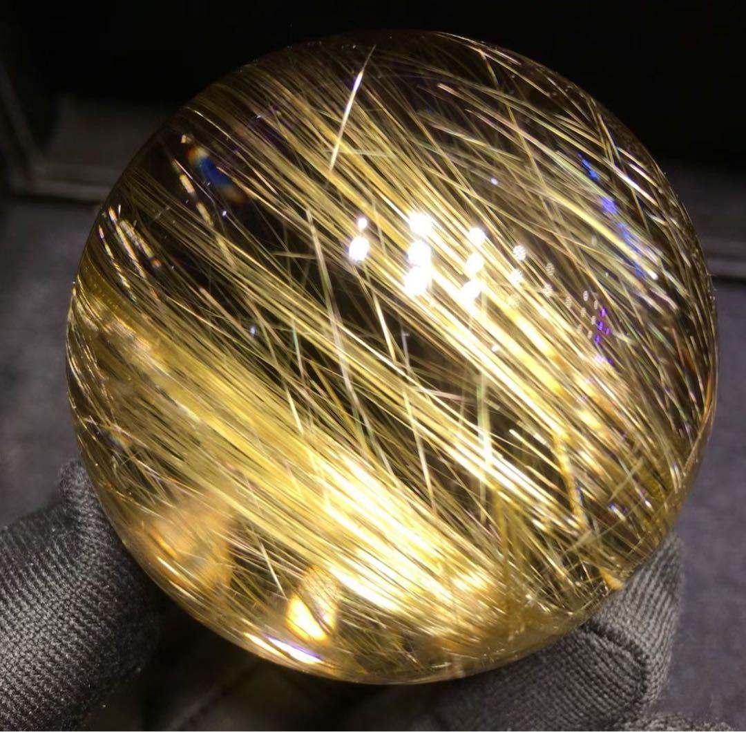 ⭐︎【天然】タイチンルチルクオーツ ペンダントトップ k18 1.6g