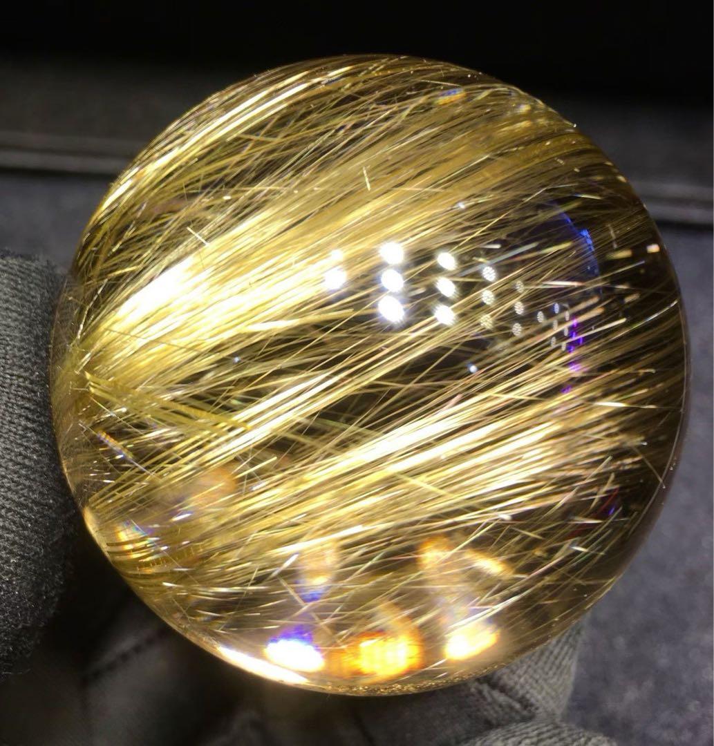 ⭐︎【天然】タイチンルチルクオーツ ペンダントトップ k18 1.6g