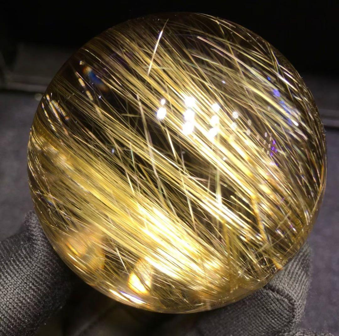 ⭐︎【天然】タイチンルチルクオーツ ペンダントトップ k18 1.6g