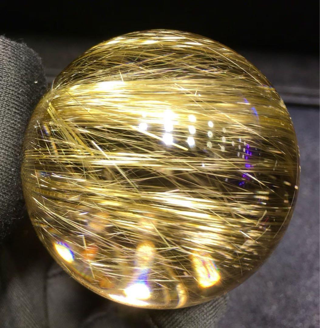 ⭐︎【天然】タイチンルチルクオーツ ペンダントトップ k18 1.6g