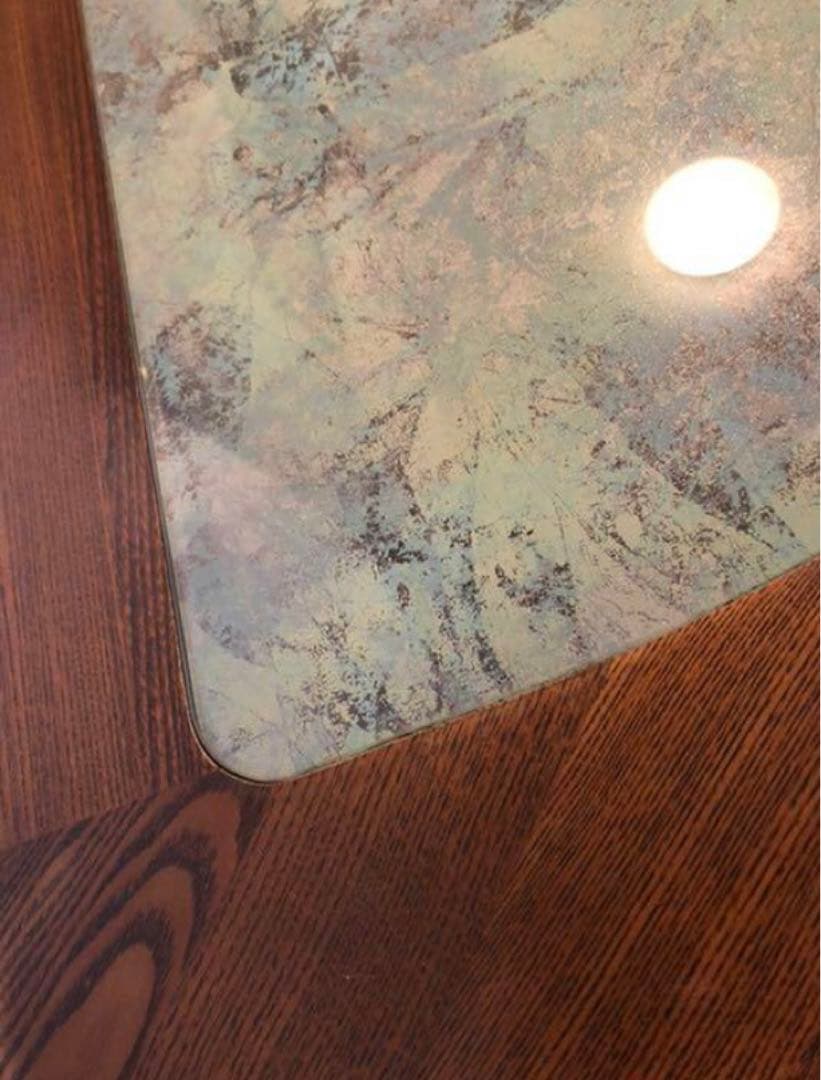 テーブル　コーナーテーブル　三角テーブル　ガラス　レトロ　机　アンティーク