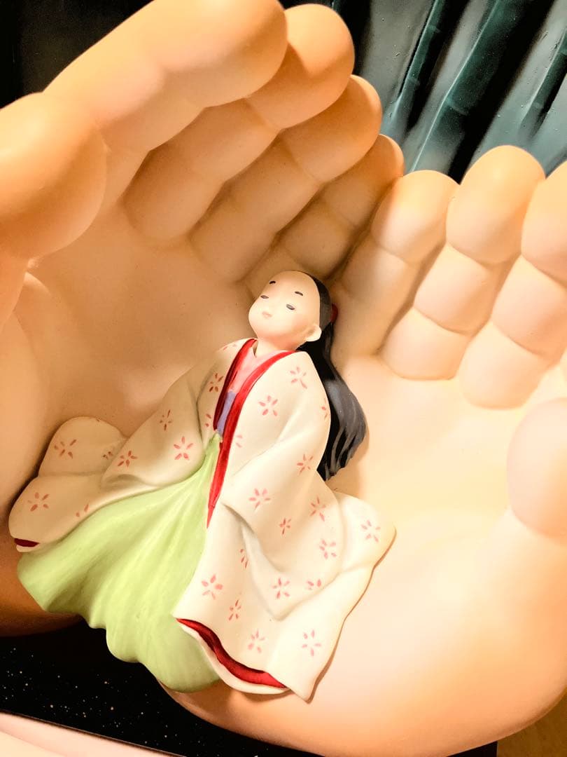 【非売品】スタジオジブリ かぐや姫の物語　フィギュアオブジェ 高畑勲 宮崎駿 非売品】スタジオジブリ かぐや姫の物語 フィギュアオブジェ 高畑勲