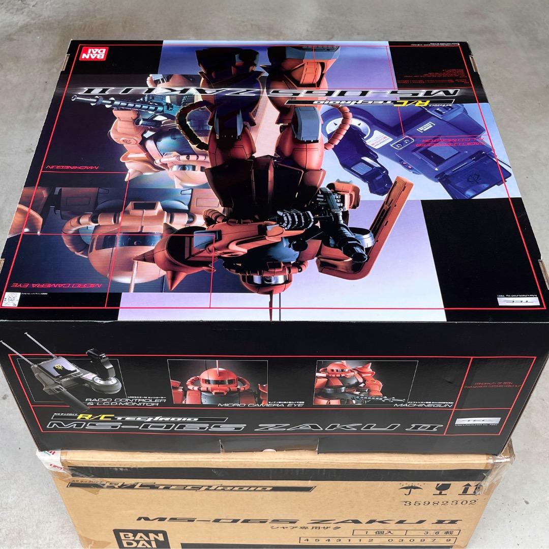 BANDAI R/Cテックロイド MS-06S ZAKUⅡ シャア専用ザク - メルカリ