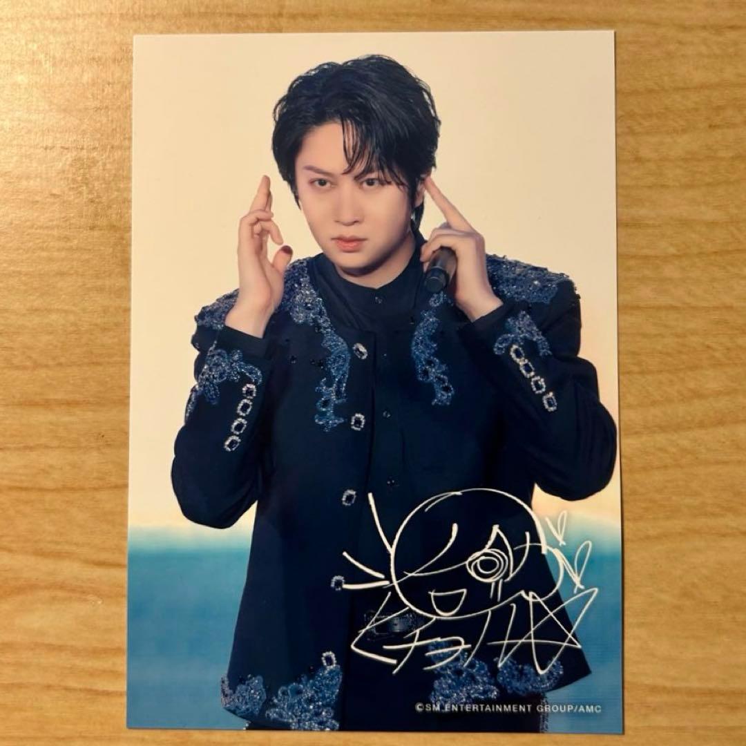 SUPER JUNIOR ランダムブロマイドvol.1 ヒチョル サインあり - メルカリ