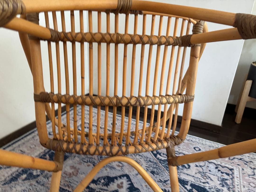 ラタンチェア Ｌサイズ ラタン椅子 籐椅子 ラウンジチェア　KAGLAB