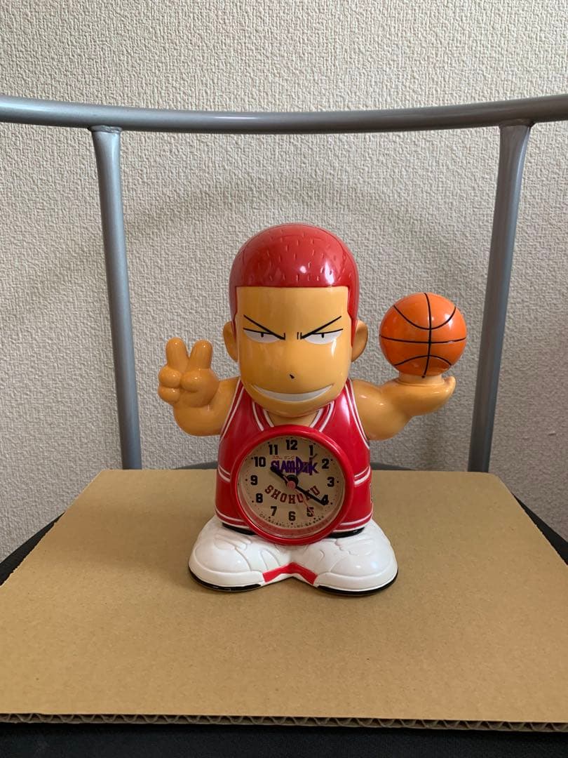 ⭐︎スラムダンク⭐︎ 桜木花道 おしゃべり目覚まし時計 当時物 動作