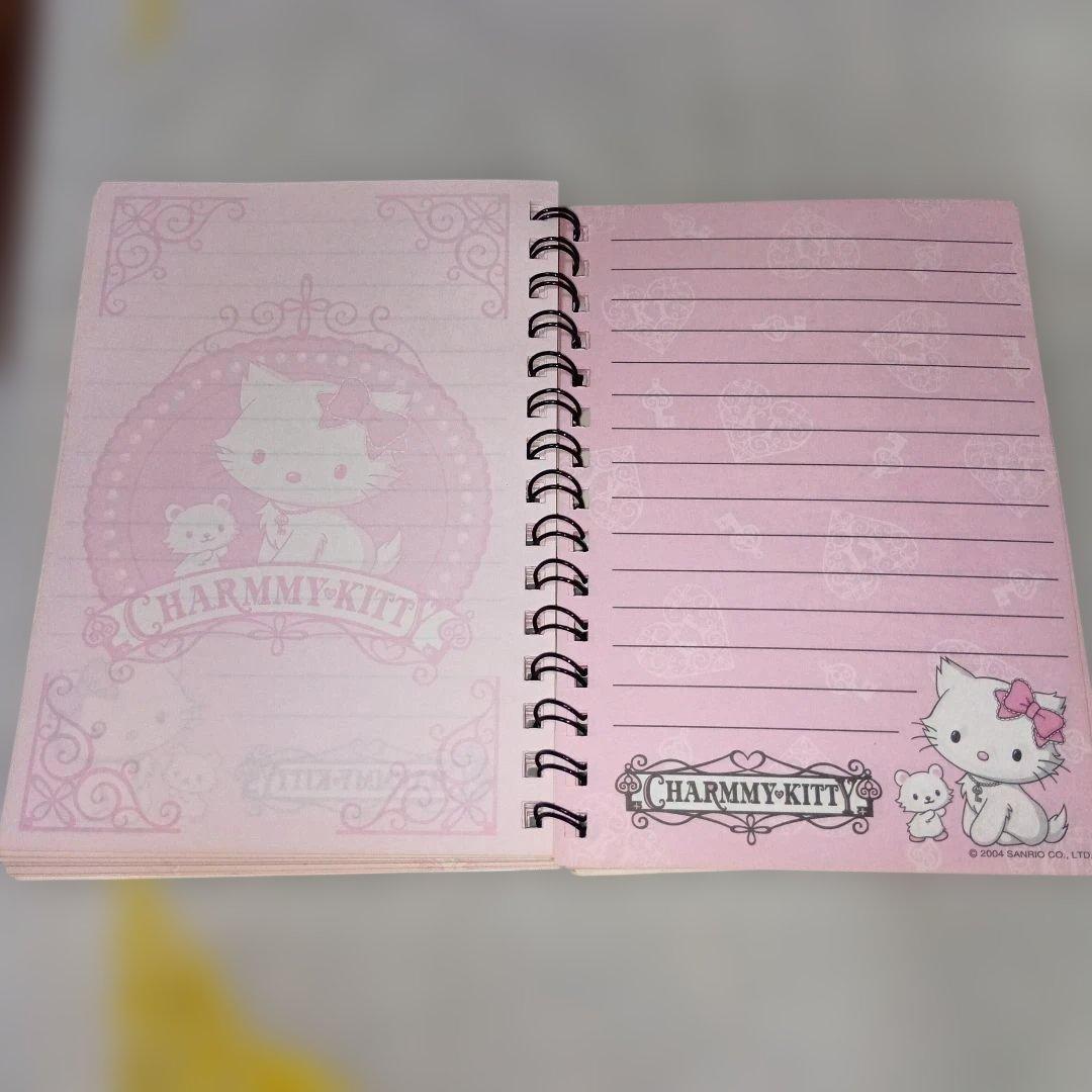 CHARMMY KITTY 2004年第一号グッズメモ帳平成レトロレア - メルカリ