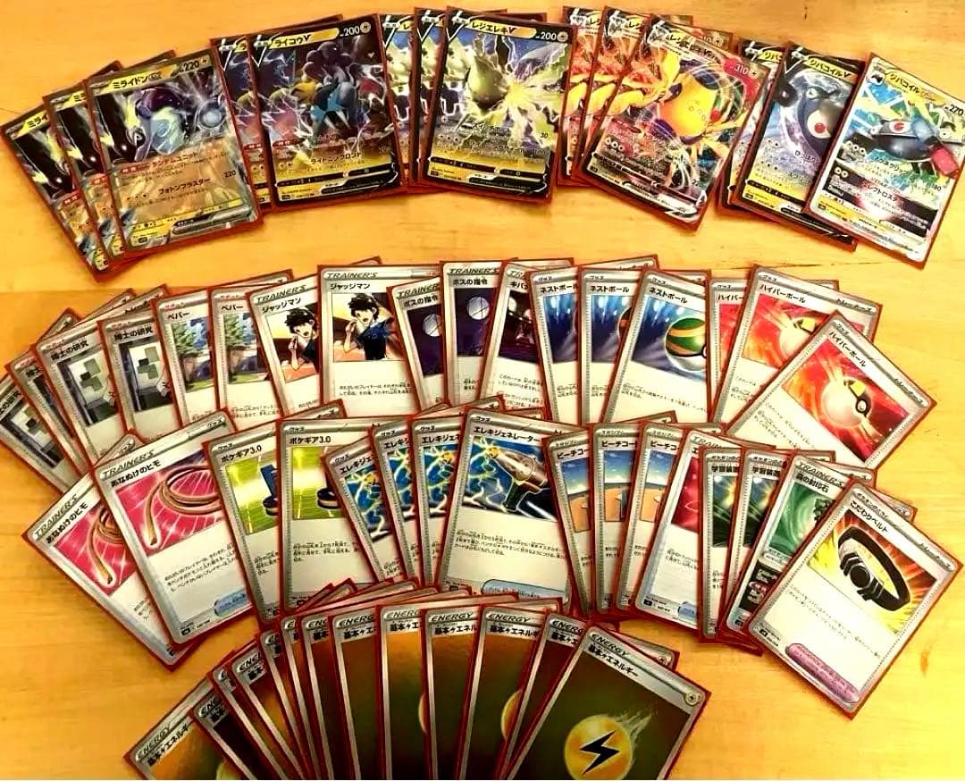 引退品】ポケカ構築済み12デッキセット1651枚。総額50万円分即プレイ