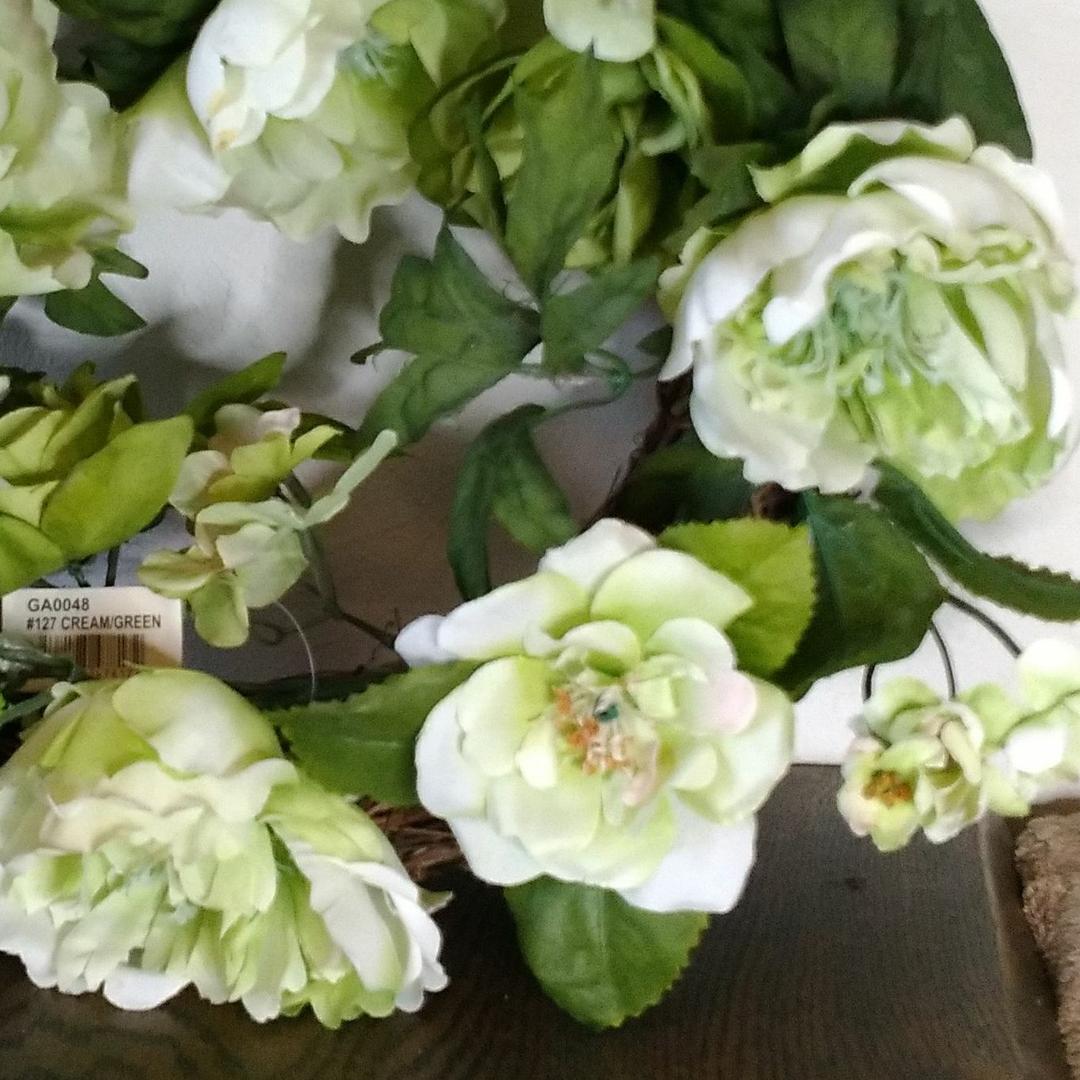 大きいリース☆ウエディングプレート側にも♡