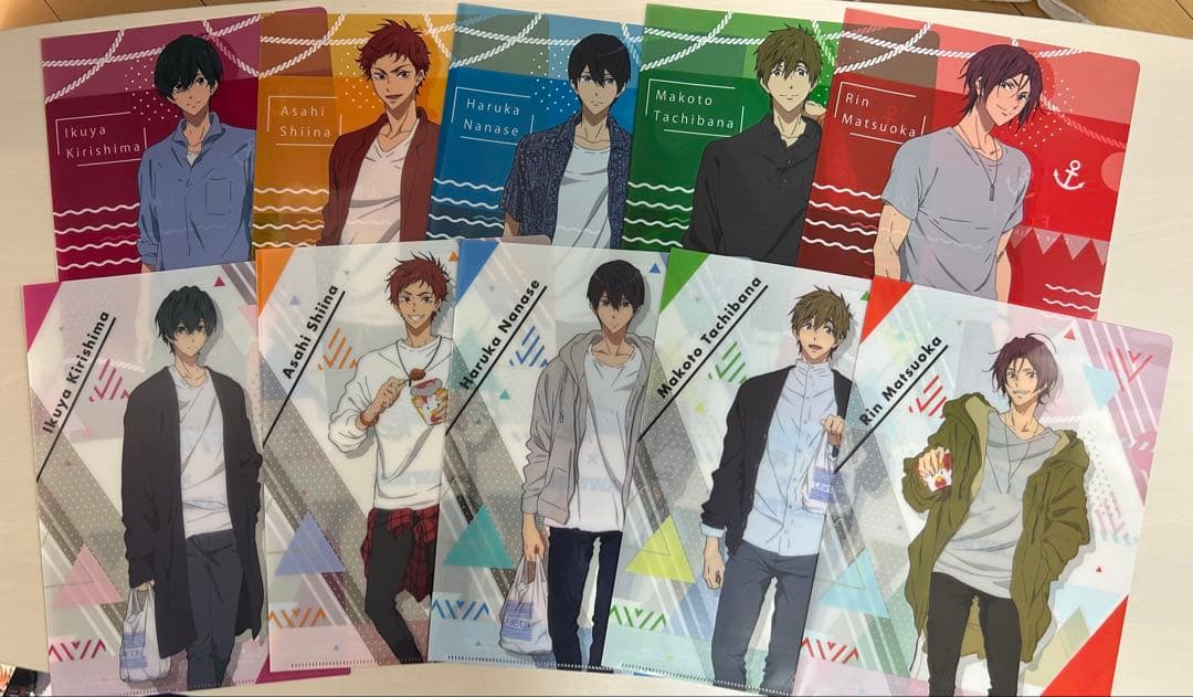 Free!雑誌・クリアファイル75枚セット