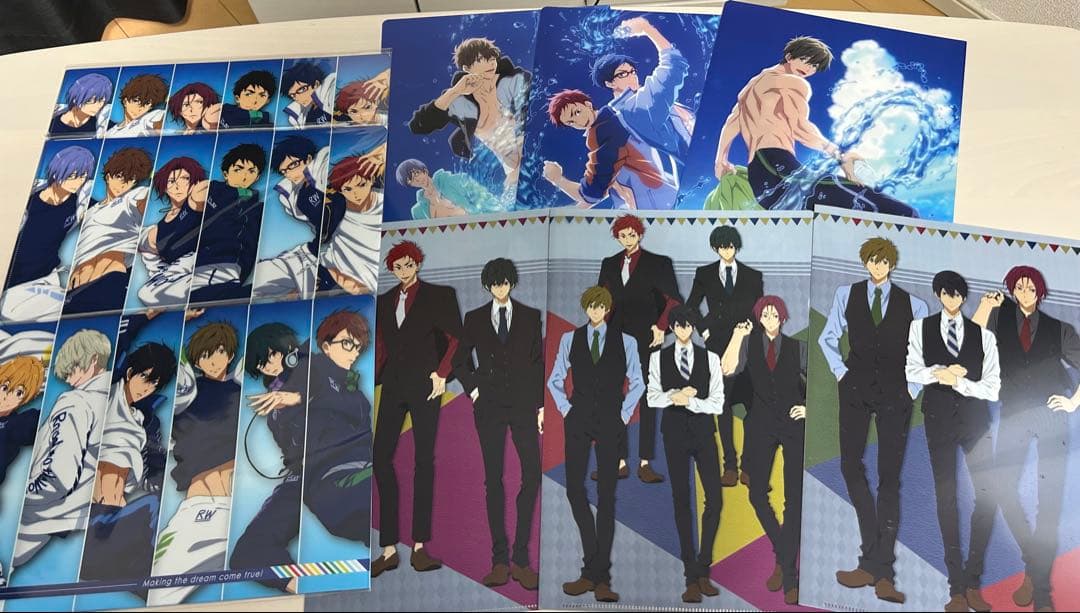 Free!雑誌・クリアファイル75枚セット