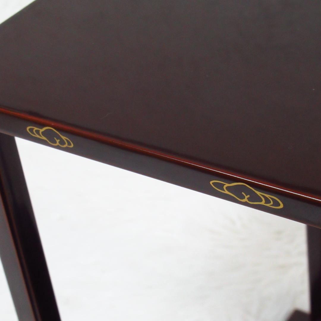 茶道具 山雲棚 京塗師「川瀬表完 作」組立式 鵬雲斎好 茶棚 - メルカリ