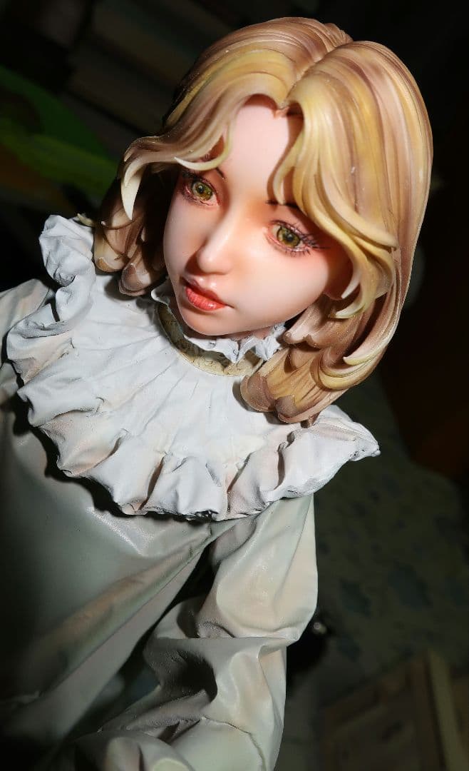 CAT HAIR CUT 1/7scale ガレージキット　完成品　フィギュア