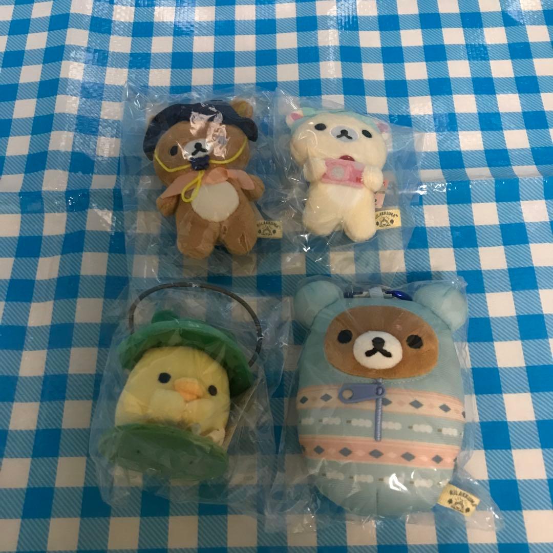 リラックマ ぬいぐるみ　てのりぬいぐるみ　まとめ売り　11点