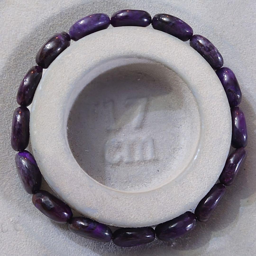 ★スギライト オーバルビーズブレスレット②(SA)