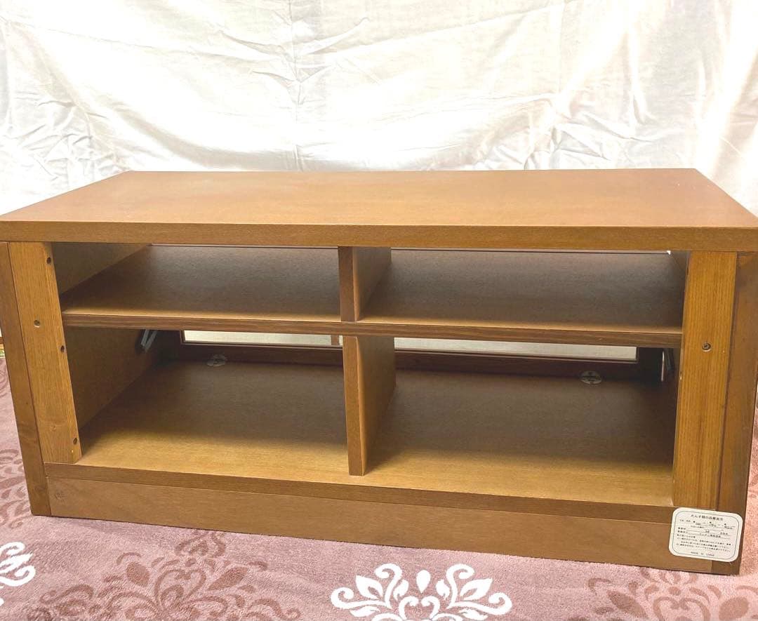値下げ【家具】テレビラック・テレビボード　幅100サイズ　タモ天然木