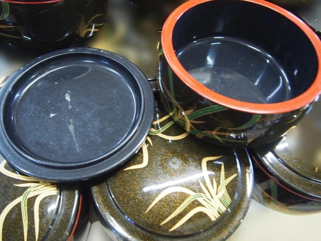 中古 寿司桶 ちらし寿司 天丼などに 桶 16点 蓋付き - メルカリ