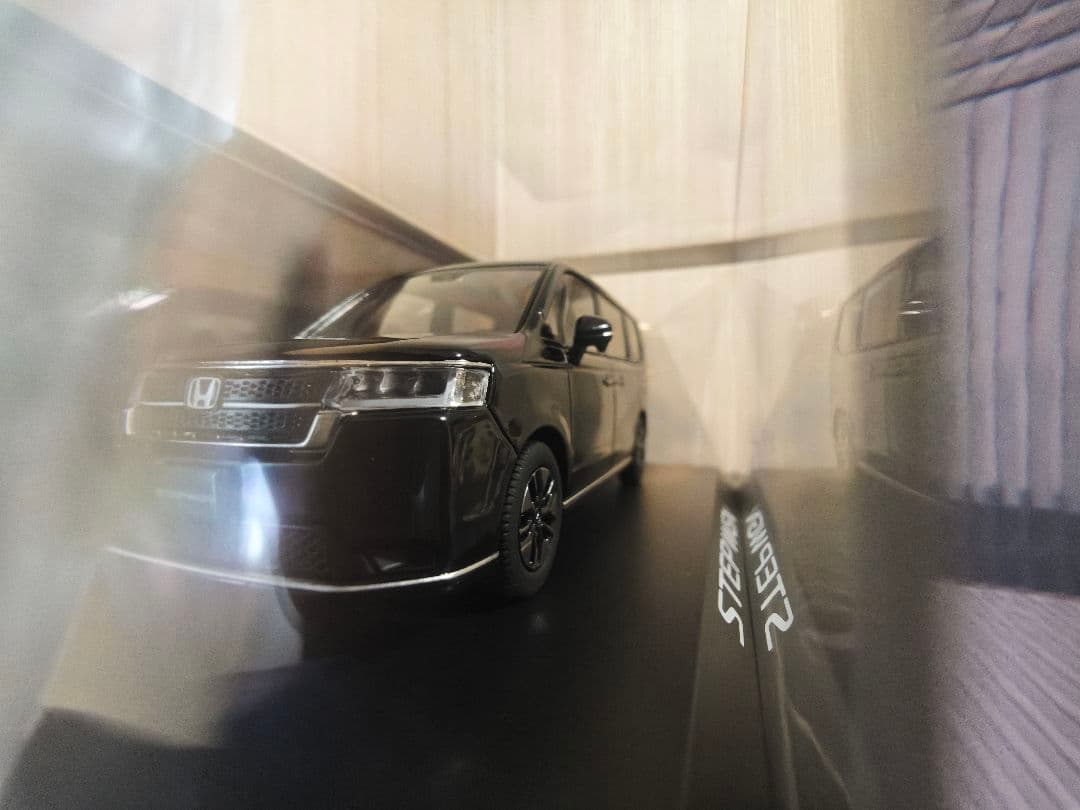 Hobby Japan 1/43 Honda STEP WGN e:HEV 黒 - メルカリ