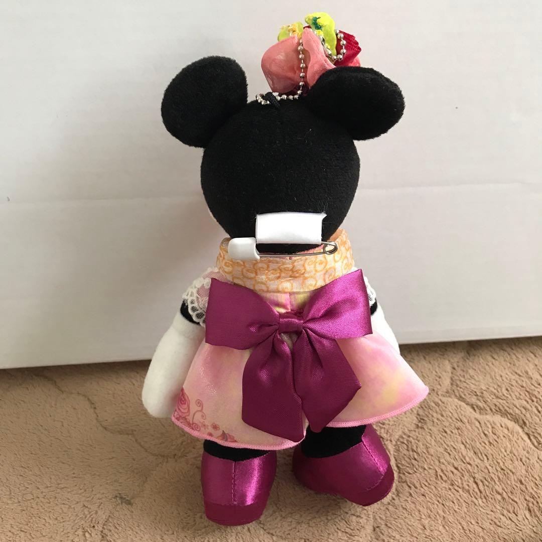 ミニー　スタイルスタジオ　ぬいぐるみバッジ　4個セット　春夏秋冬