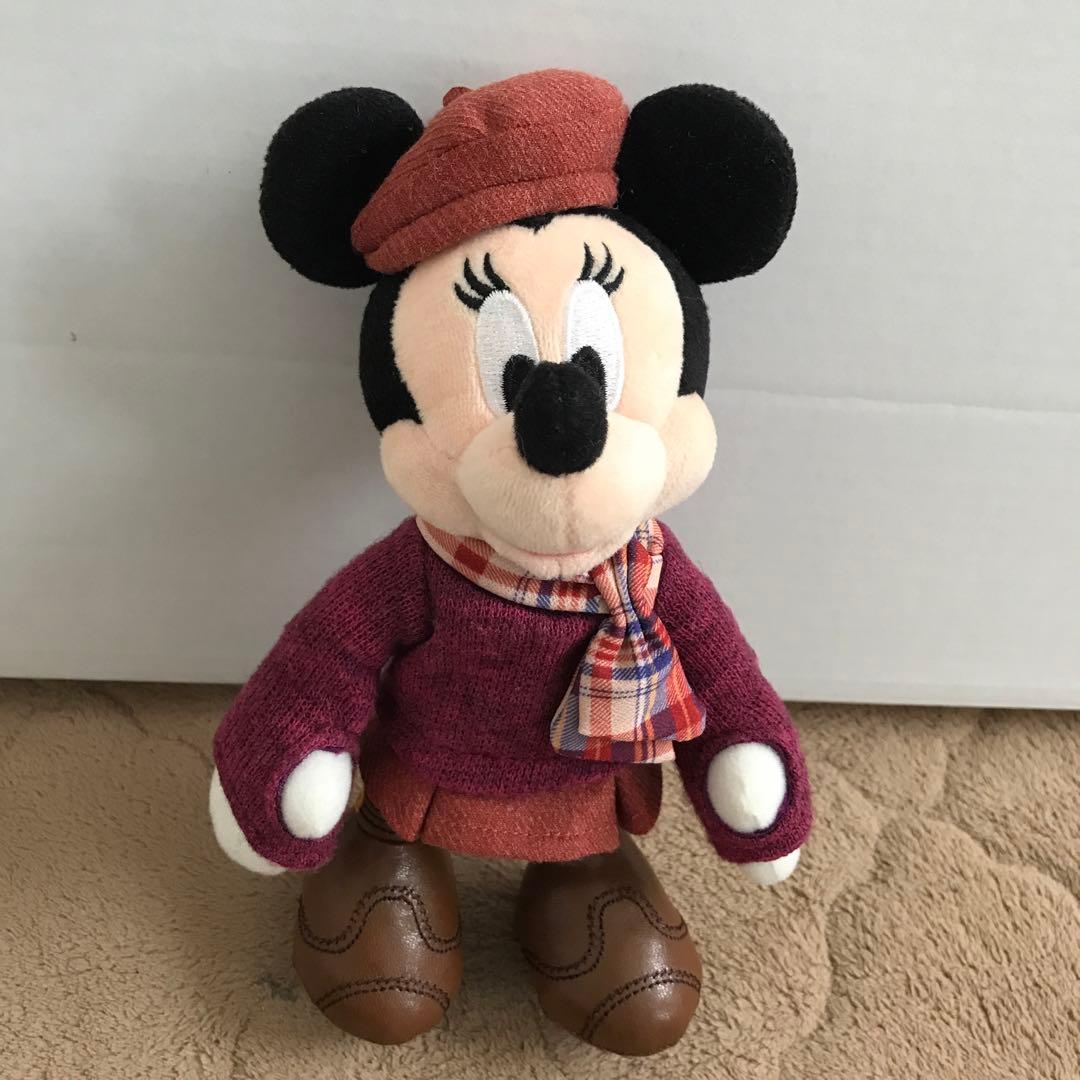 ミニー　スタイルスタジオ　ぬいぐるみバッジ　4個セット　春夏秋冬