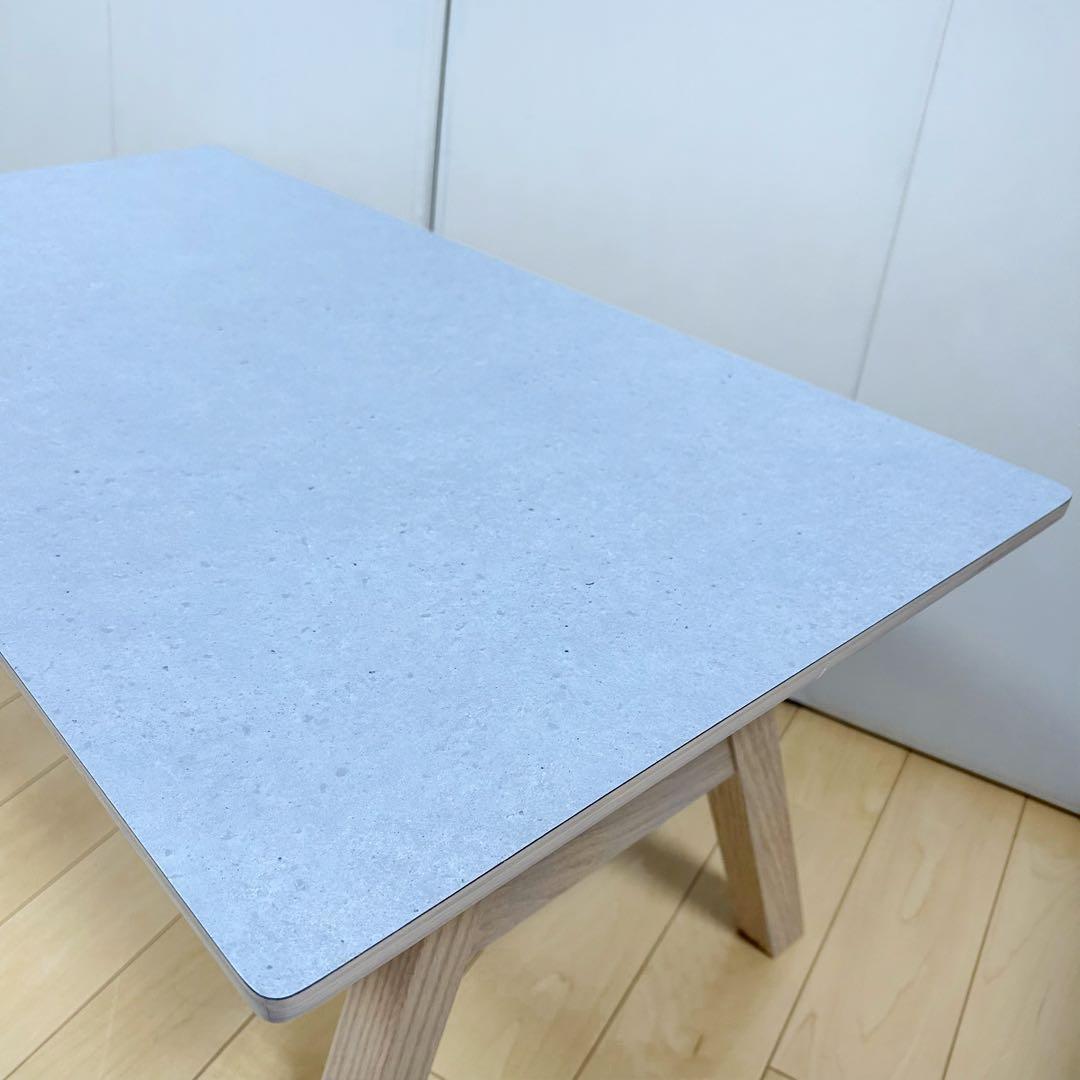 Francfranc　スターク コーヒーテーブル メラミン天板 オーク W90