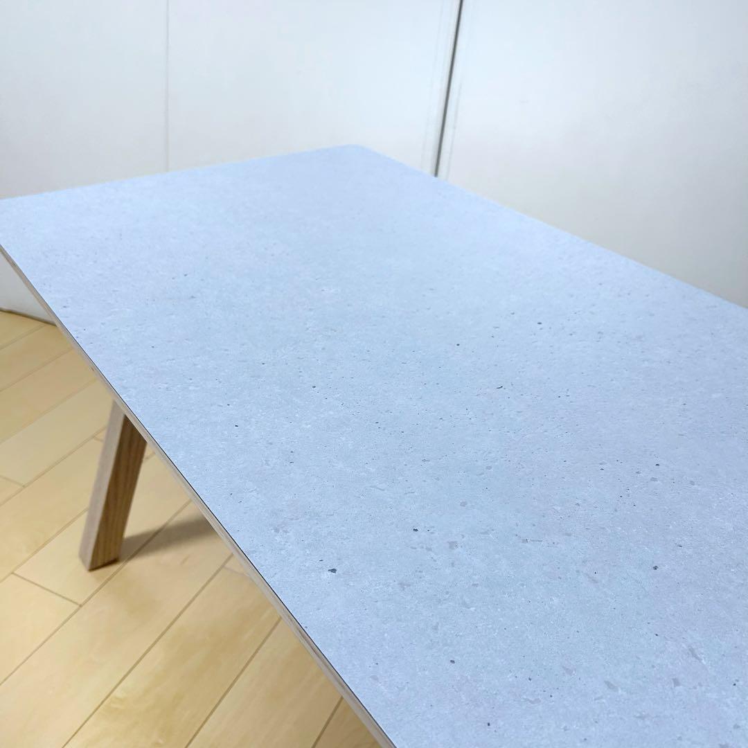 Francfranc　スターク コーヒーテーブル メラミン天板 オーク W90