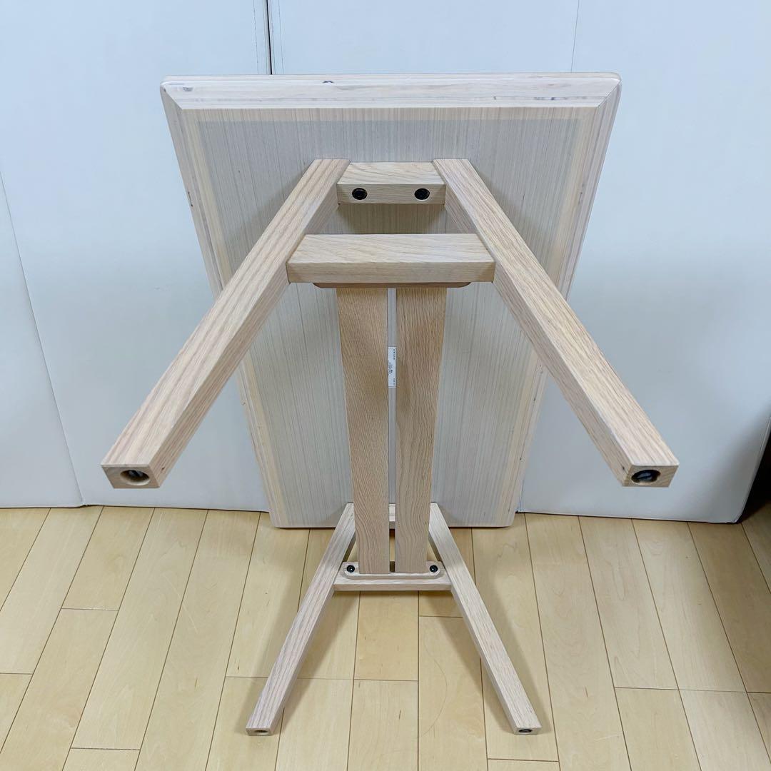 Francfranc　スターク コーヒーテーブル メラミン天板 オーク W90