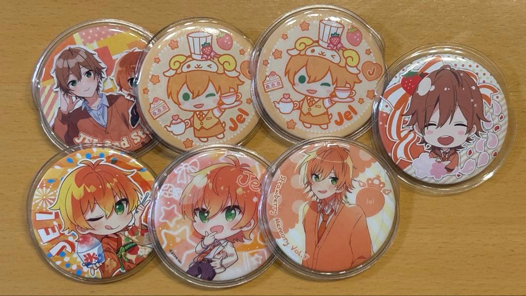 最安値 すとぷり ジェルくん 缶バッジセット - メルカリ