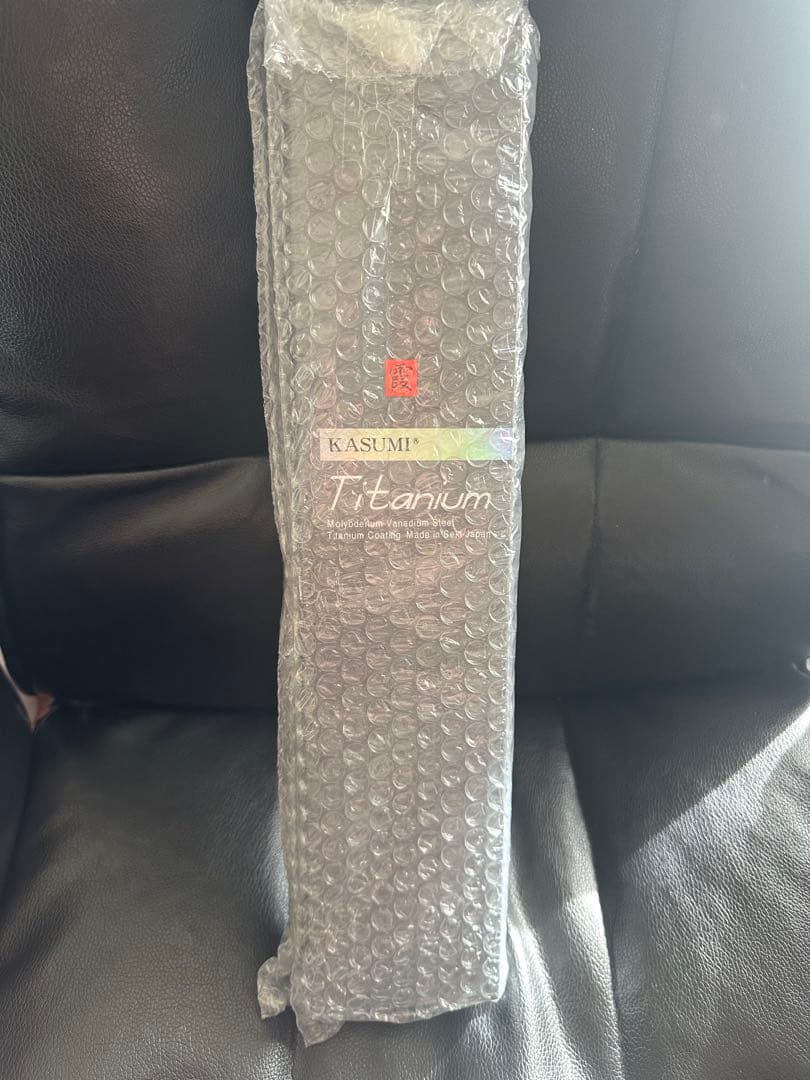 堤下食堂 × 霞 チタンコーティング 20cm 剣型包丁