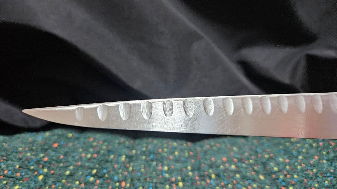 中古Karamit 約23cm波刃包丁、グレステン約27cm波刃包丁セット - メルカリ