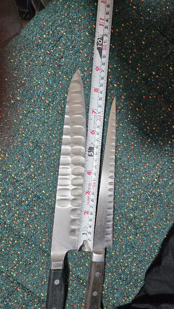 中古Karamit 約23cm波刃包丁、グレステン約27cm波刃包丁セット - メルカリ